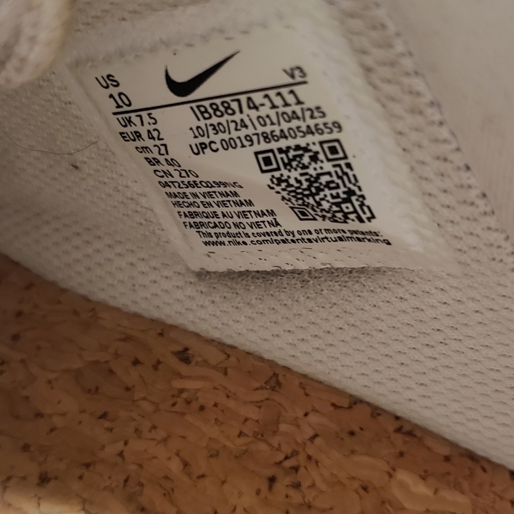 Nike AF1 Mushroom Sneakers Size 10 Added Bling - Picture 8 of 16